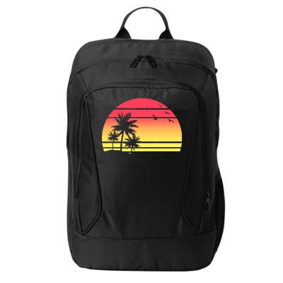 Summer Sunset City Backpack