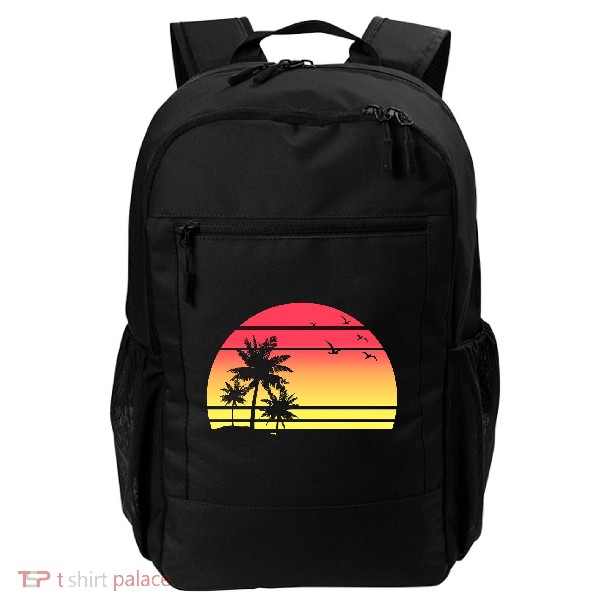 Summer Sunset Daily Commute Backpack