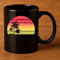 Summer Sunset 11oz C Handle Ceramic Mug