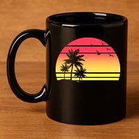Summer Sunset 11oz C Handle Ceramic Mug
