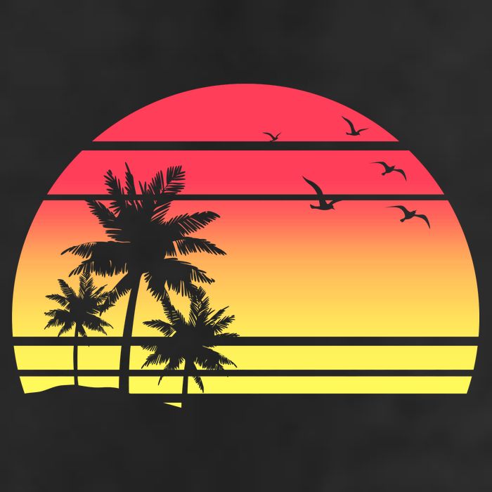 Summer Sunset 11oz C Handle Ceramic Mug