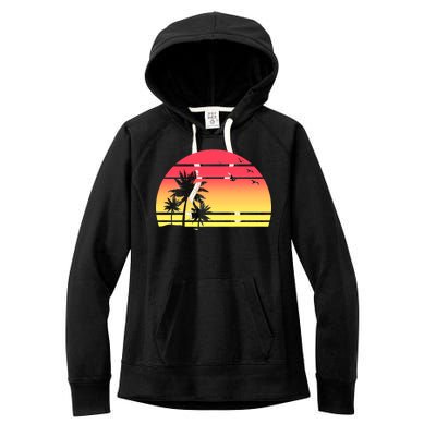 Summer Sunset Women's Fleece Hoodie