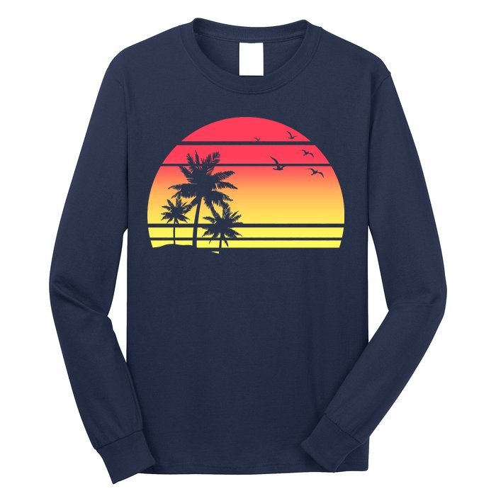 Summer Sunset Long Sleeve Shirt