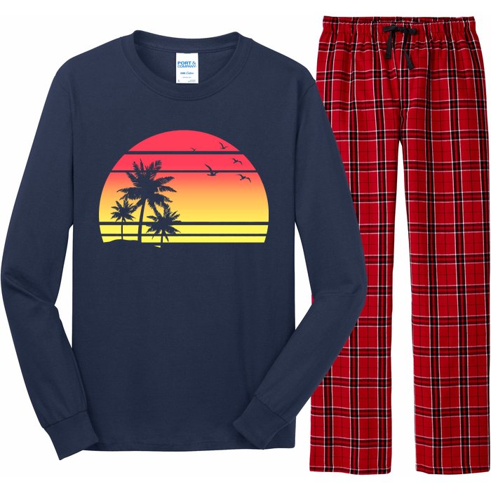 Summer Sunset Long Sleeve Pajama Set