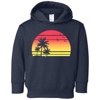 Summer Sunset Toddler Hoodie