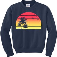 Summer Sunset Kids Sweatshirt