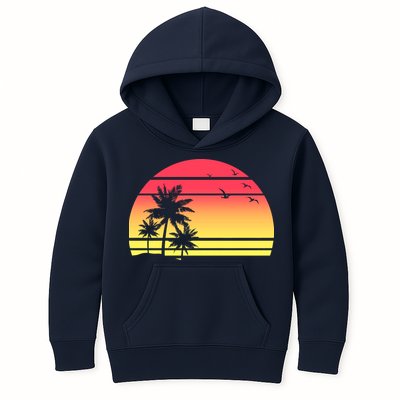 Summer Sunset Kids Hoodie