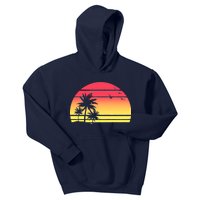 Summer Sunset Kids Hoodie