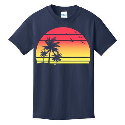 Summer Sunset Kids T-Shirt