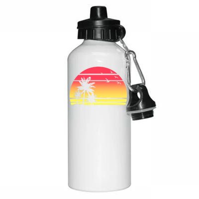 Summer Sunset Aluminum Water Bottle