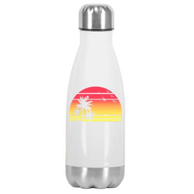 Summer Sunset Stainless Steel Insulated Water Bottle