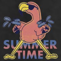 Summer Time Flamingo Cool Comfort Performance Bucket Hat
