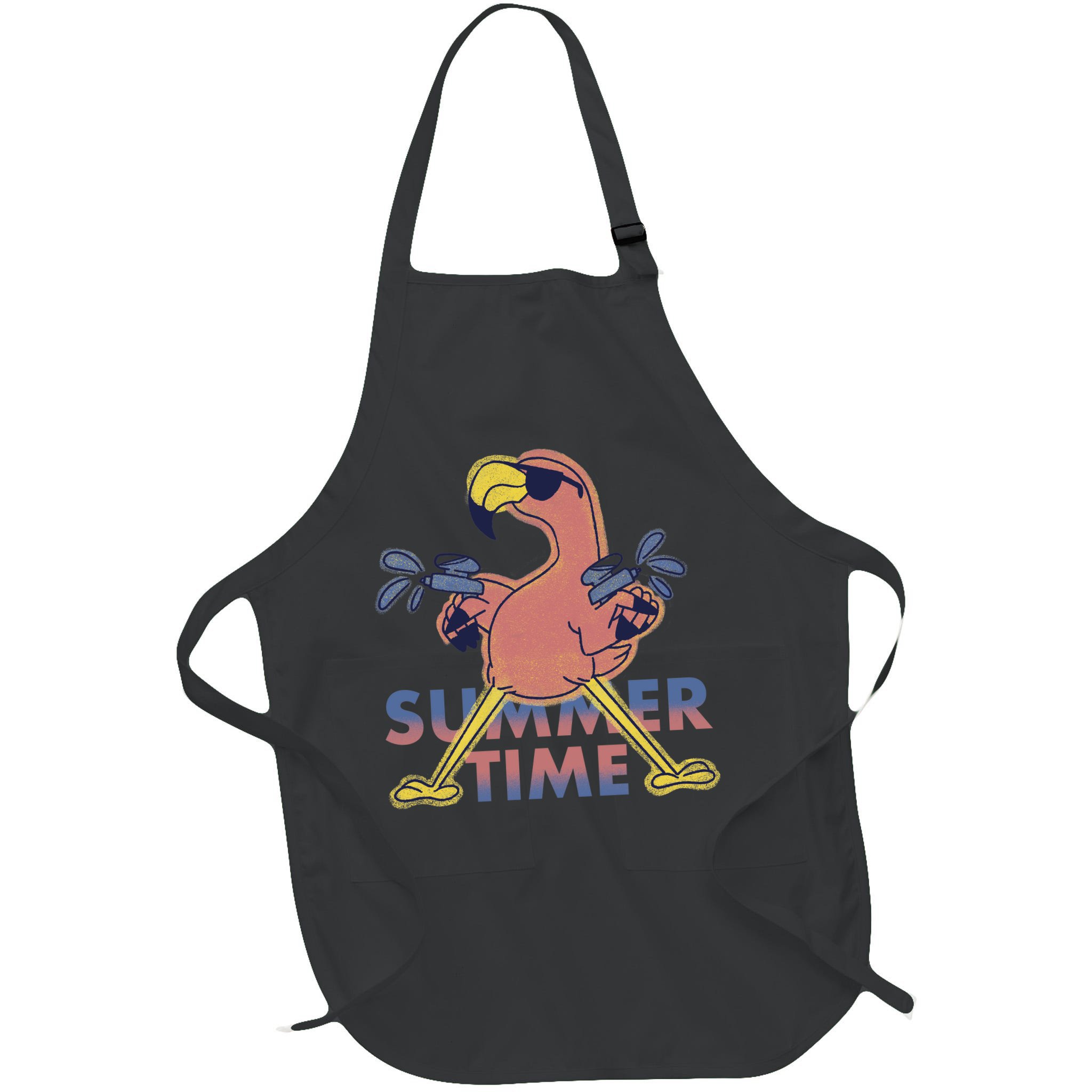 Summer Time Flamingo Apron