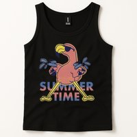 Summer Time Flamingo Tank Top