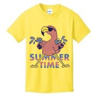 Summer Time Flamingo Kids T-Shirt