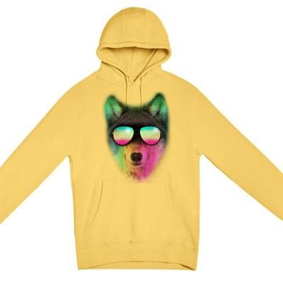 Summer Wolf Premium Pullover Hoodie