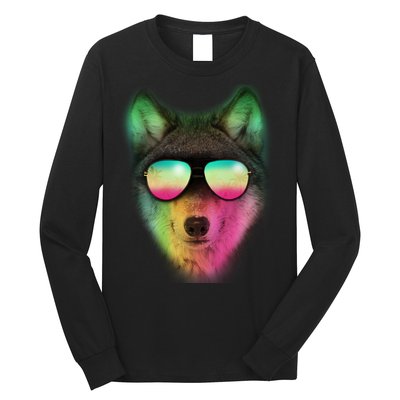 Summer Wolf Long Sleeve Shirt