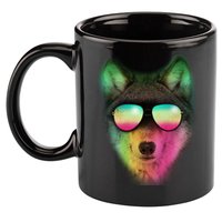 Summer Wolf 11oz C Handle Ceramic Mug