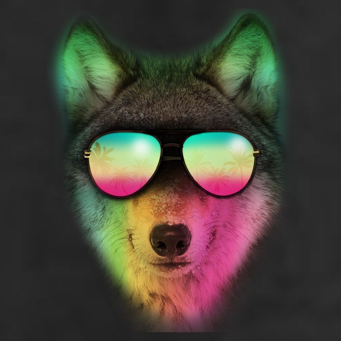 Summer Wolf Beanie