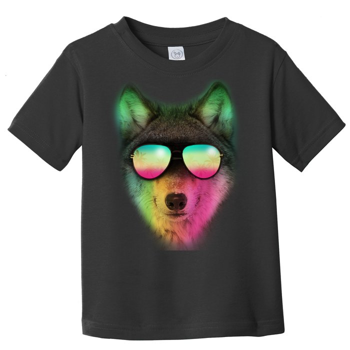 Summer Wolf Toddler T-Shirt