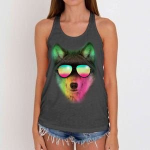 Summer Wolf Women's Knotted Racerback Tank