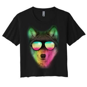 Summer Wolf Women's Crop Top Tee