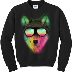 Summer Wolf Kids Sweatshirt