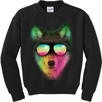 Summer Wolf Kids Sweatshirt
