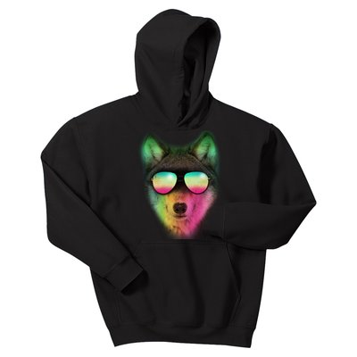 Summer Wolf Kids Hoodie