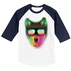 Summer Wolf Baseball Sleeve Shirt