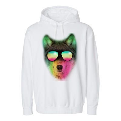 Summer Wolf Garment-Dyed Fleece Hoodie