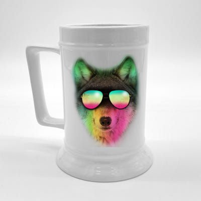 Summer Wolf Beer Stein