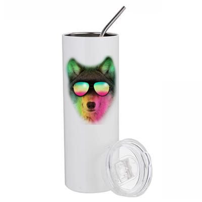 Summer Wolf Stainless Steel Tumbler