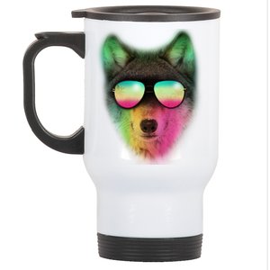 Summer Wolf Stainless Steel Travel Mug