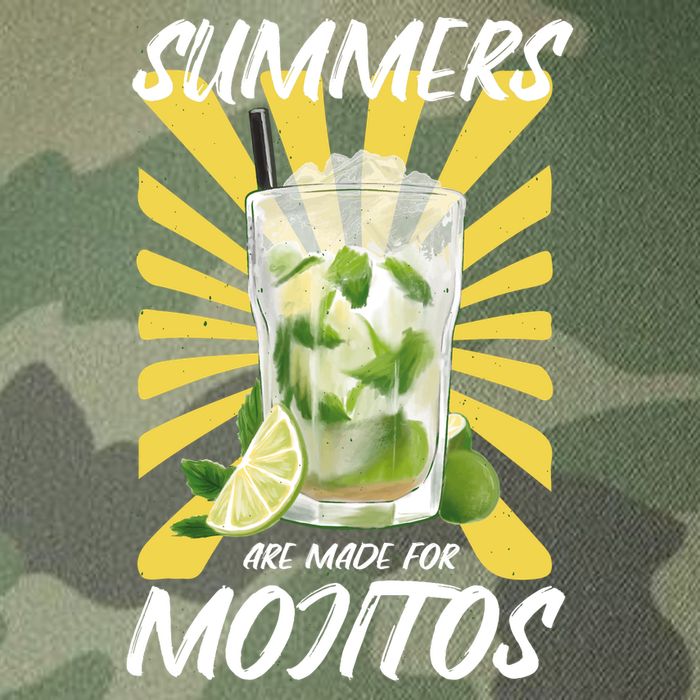 Summers Are Made For Mojitos Legacy Tie Dye Trucker Hat
