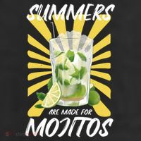 Summers Are Made For Mojitos Cool Comfort Performance Bucket Hat