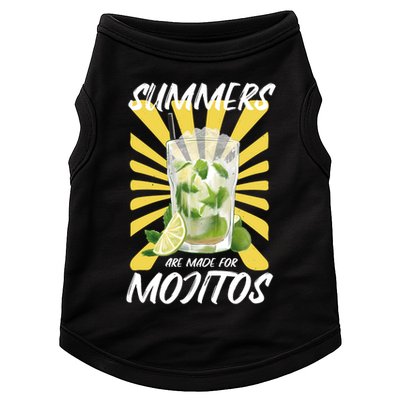 Summers Are Made For Mojitos Doggie Tank
