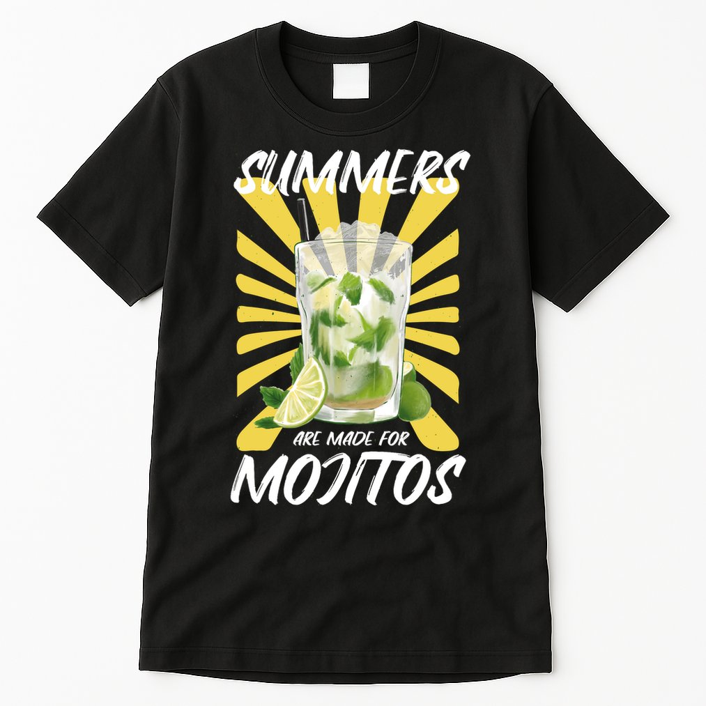 Summers Are Made For Mojitos Tall T-Shirt