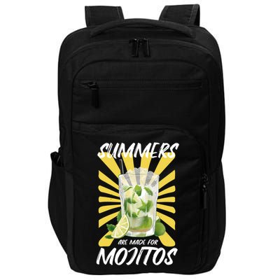 Summers Are Made For Mojitos Impact Tech Backpack
