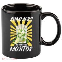 Summers Are Made For Mojitos 11oz C Handle Ceramic Mug
