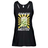 Summers Are Made For Mojitos Ladies Essential Flowy Tank