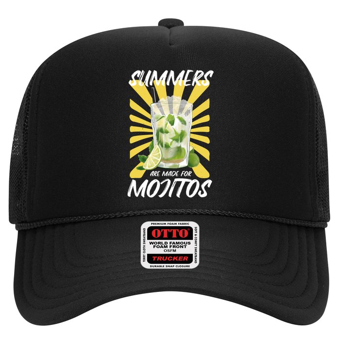 Summers Are Made For Mojitos Trucker Hat