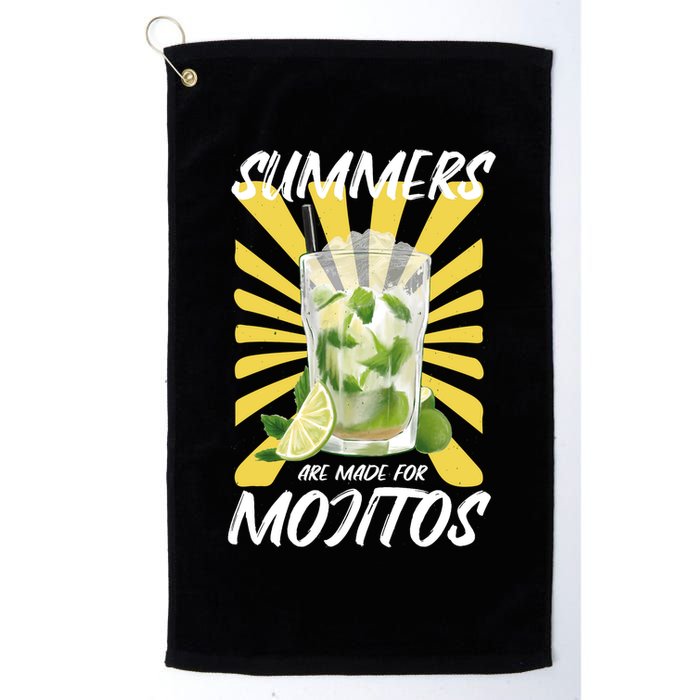 Summers Are Made For Mojitos Golf Towel