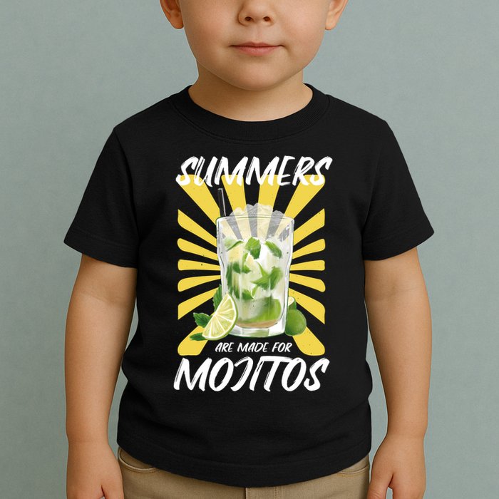 Summers Are Made For Mojitos Toddler T-Shirt