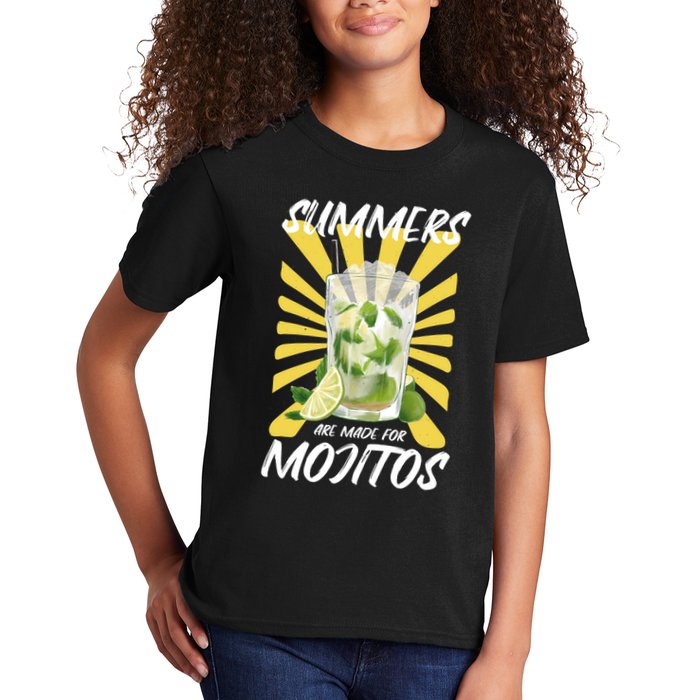 Summers Are Made For Mojitos Kids T-Shirt