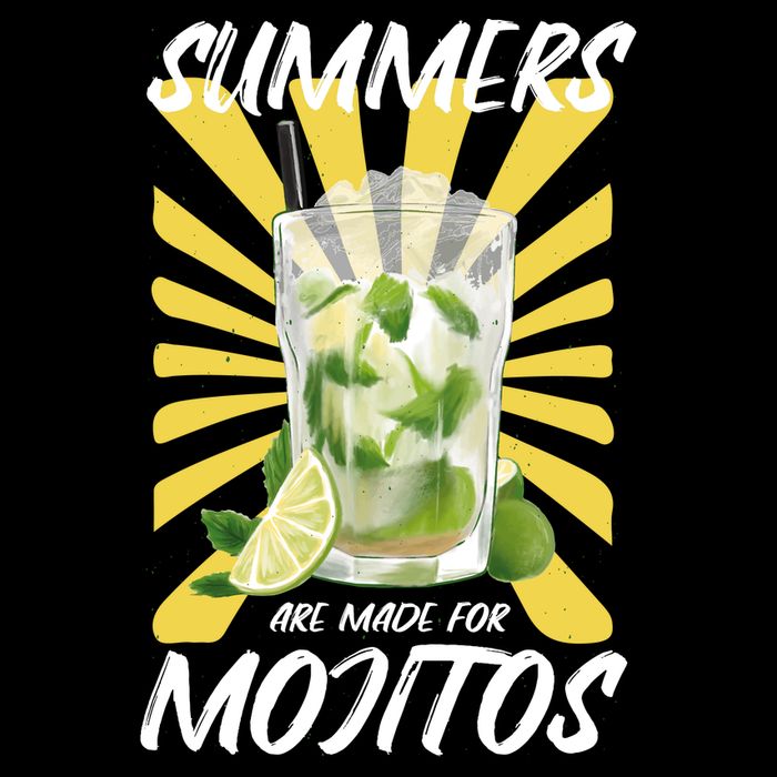 Summers Are Made For Mojitos Kids T-Shirt
