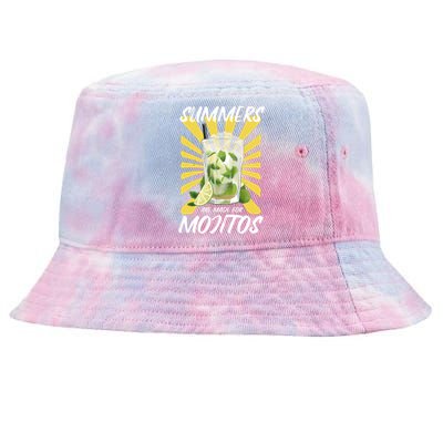 Summers Are Made For Mojitos Tie-Dyed Bucket Hat