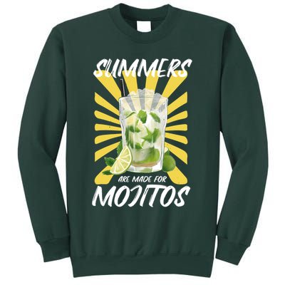 Summers Are Made For Mojitos Sweatshirt