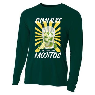 Summers Are Made For Mojitos Cooling Performance Long Sleeve Crew