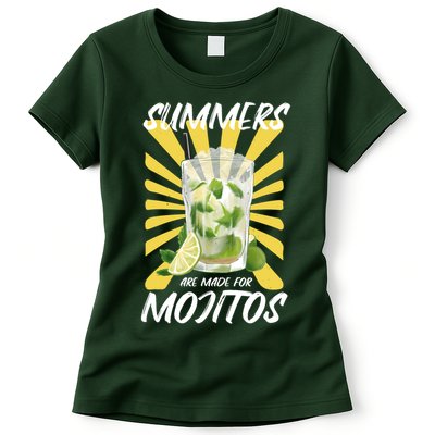 Summers Are Made For Mojitos Womens T-Shirt